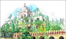 Семь Чудес Света: Висячие сады Семирамиды 7 чудес света одна из них висячие сады
